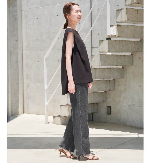 SLOBE IENA「《4サイズ展開/追加7》LE DENIM ストレートデニムパンツ」|デニム|