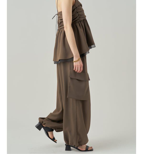 VERMEIL par iena「《手洗い可》Utility イージーパンツ」|その他|