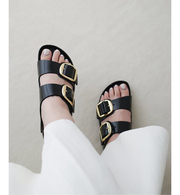 SLOBE IENA「BIRKENSTOCK/ビルケンシュトック Arizona Big Buckle 1021476/1031873」|サンダル|ブラック