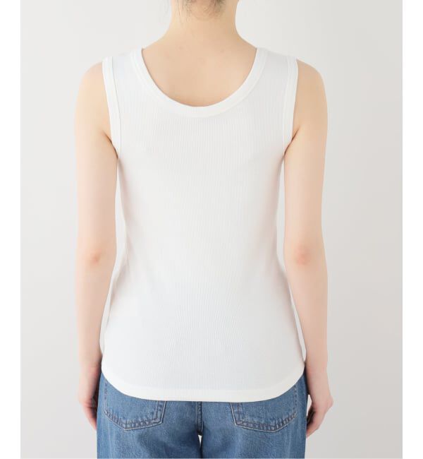 IENA「《UVカット》テレコストレッチフレンチノースリーブ」|Tシャツ・カットソー|