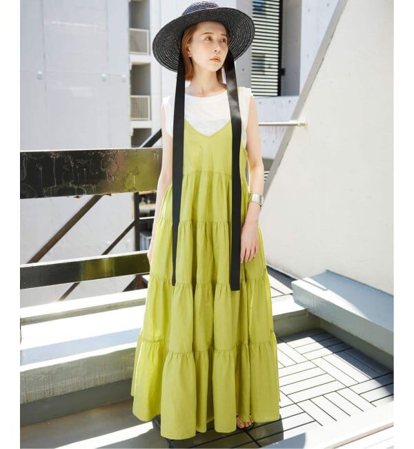 SLOBE IENA「《追加》スラブ天竺ノースリーブTEE」|Tシャツ・カットソー|