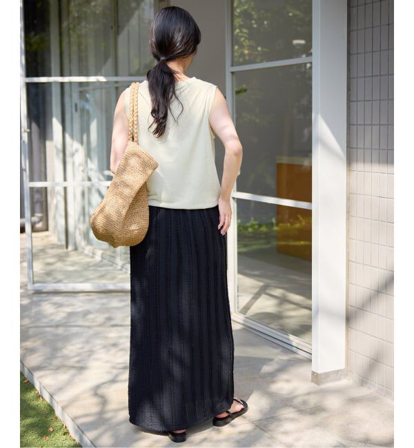 SLOBE IENA「《追加》スラブ天竺ノースリーブTEE」|Tシャツ・カットソー|