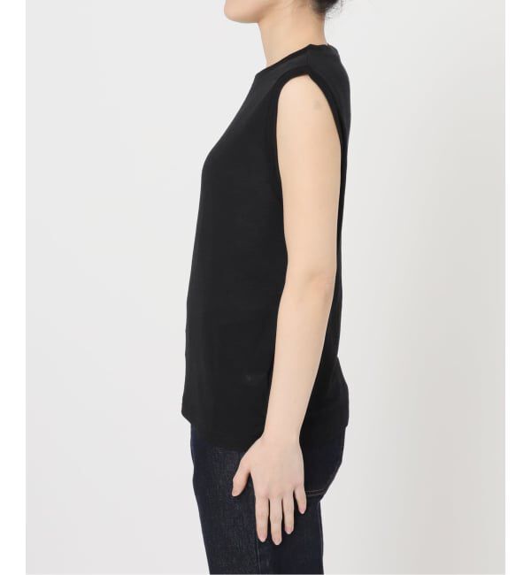 SLOBE IENA「《追加》スラブ天竺ノースリーブTEE」|Tシャツ・カットソー|