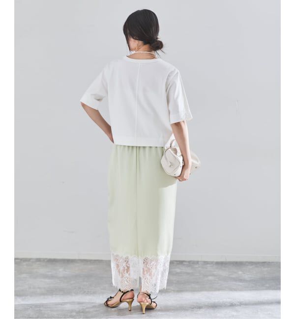 IENA「クロップドTシャツ」|Tシャツ・カットソー|
