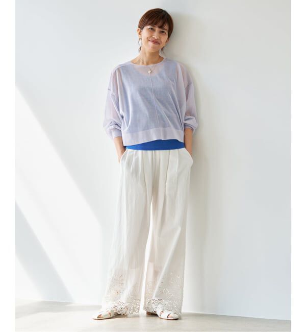 IENA「《追加3》FILMY COTTONカーディガン」|カーディガン|