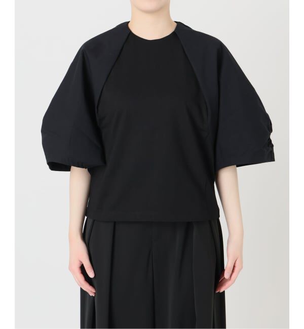 IENA LA BOUCLE「《洗濯機洗い可》IENA LA BOUCLE タイプライターコンビプルオーバー」|Tシャツ・カットソー|