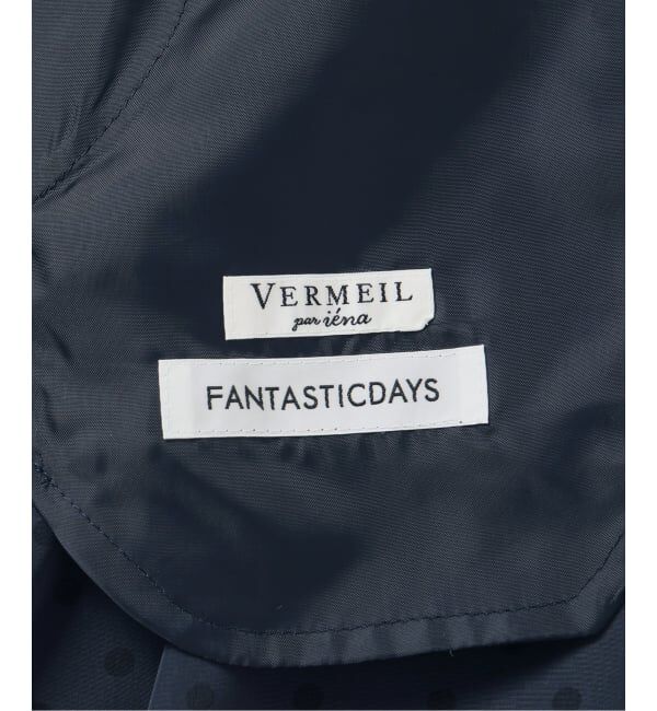 VERMEIL par iena「《手洗い可》ドットワイドパンツ」|その他|