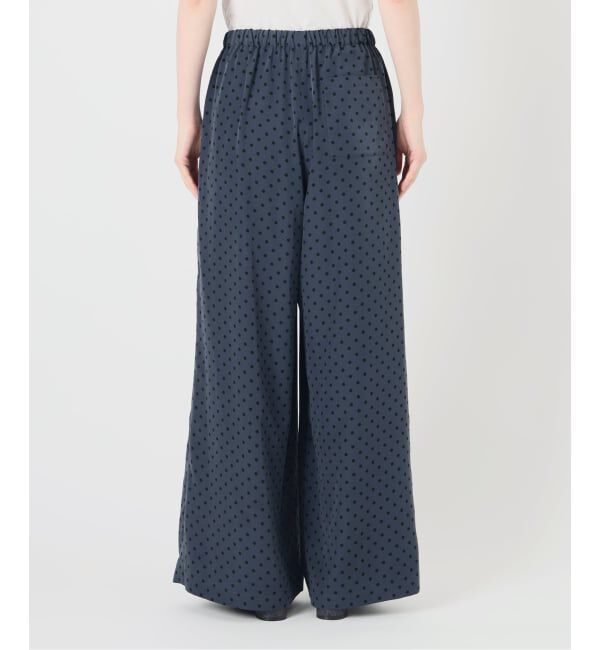 VERMEIL par iena「《手洗い可》ドットワイドパンツ」|その他|