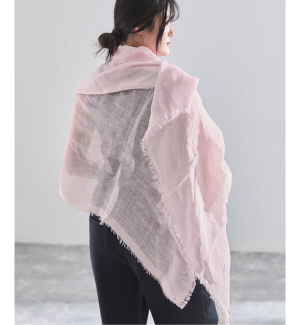 IENA「NIMNIMDUAI/ニムニムデュアイ PLAIN GAUZE STOLE ストール」|ストール|
