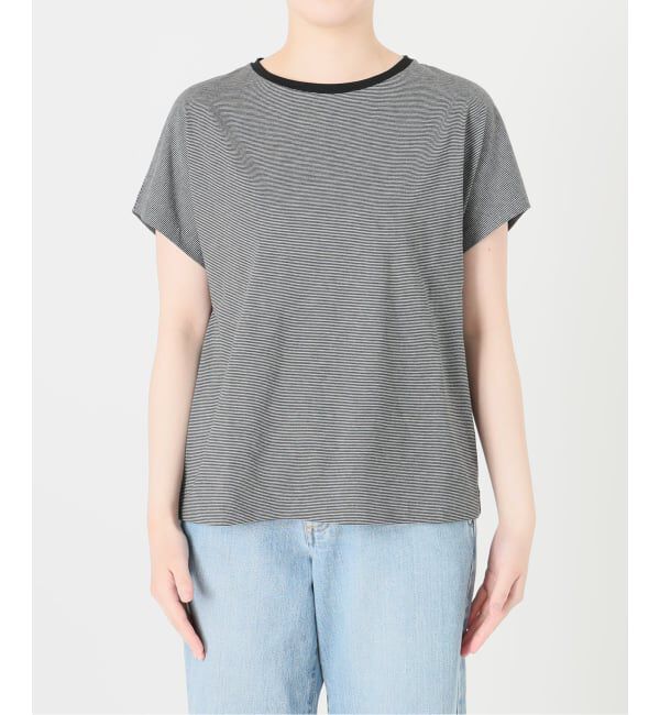 IENA「ATON/エイトン SUVIN 60/2 CAP SLEEVE Tシャツ」|Tシャツ・カットソー|