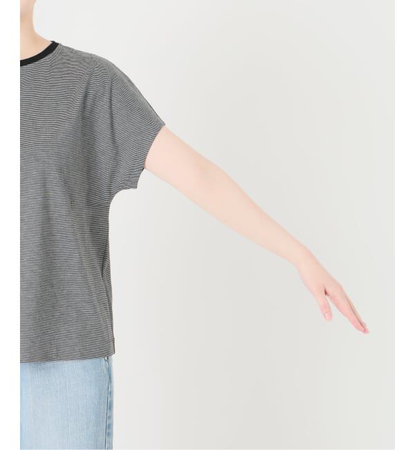 IENA「ATON/エイトン SUVIN 60/2 CAP SLEEVE Tシャツ」|Tシャツ・カットソー|