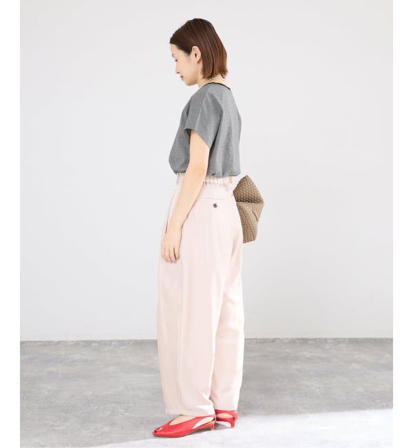 IENA「ATON/エイトン SUVIN 60/2 CAP SLEEVE Tシャツ」|Tシャツ・カットソー|