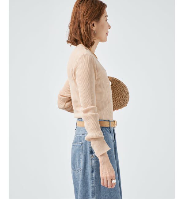 VERMEIL par iena「Raspail ラスパイユ Sheer Tシャツ RB-282」|Tシャツ・カットソー|