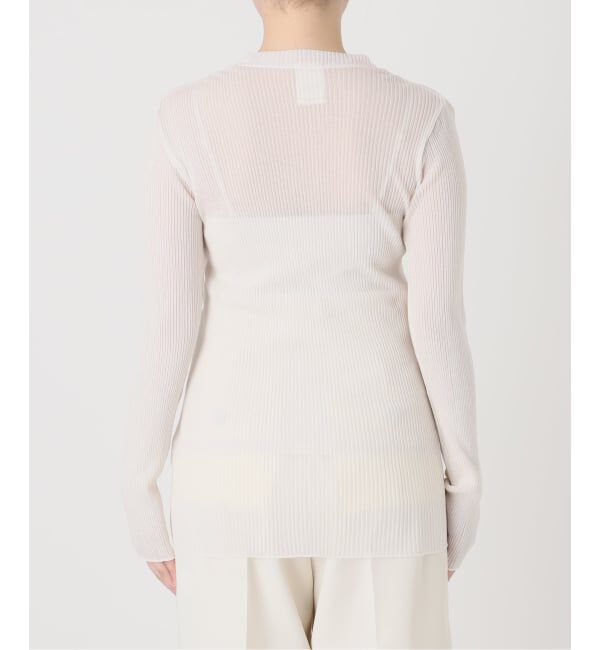 VERMEIL par iena「Raspail ラスパイユ Sheer Tシャツ RB-282」|Tシャツ・カットソー|