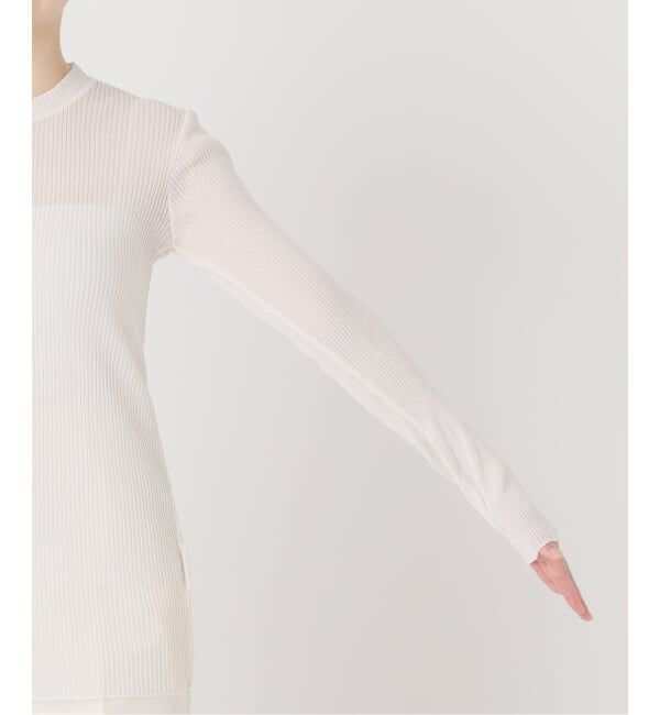 VERMEIL par iena「Raspail ラスパイユ Sheer Tシャツ RB-282」|Tシャツ・カットソー|