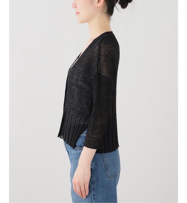 VERMEIL par iena「ENRICA エンリカ Vネックカーディガン KNIT 231」|カーディガン|