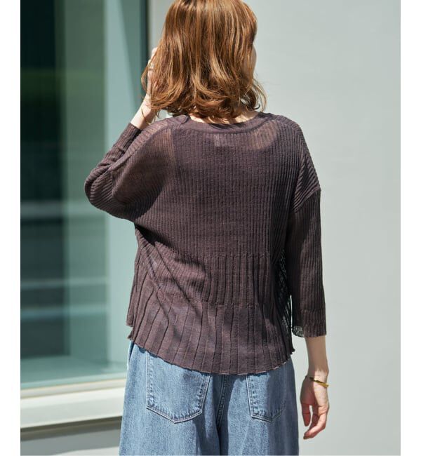 VERMEIL par iena「ENRICA エンリカ Vネックカーディガン KNIT 231」|カーディガン|