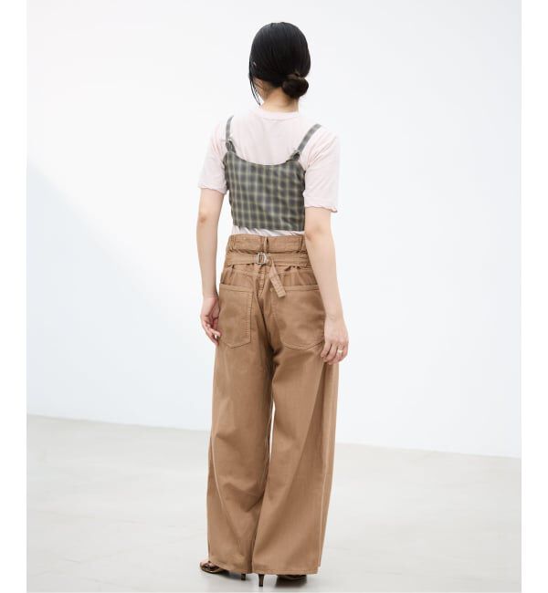 IENA「upper hights/アッパーハイツ THE LAZY LIAM パンツ 120319102」|チノ|