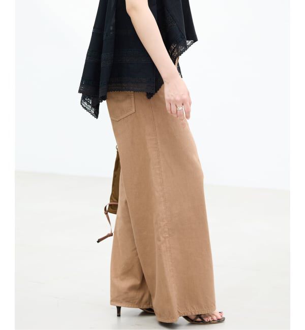 IENA「upper hights/アッパーハイツ THE LAZY LIAM パンツ 120319102」|チノ|