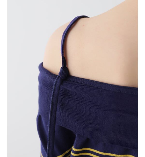 SLOBE IENA「crinkle crinkle crinkle multiway polo cami CC-4543」|ポロシャツ|