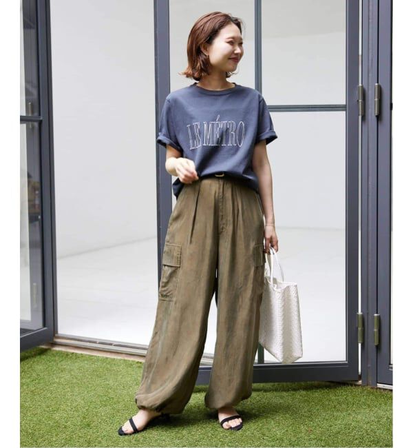 SLOBE IENA「《追加予約》LETRA/レトラ メルカドバッグ S SIZE」|トートバッグ|