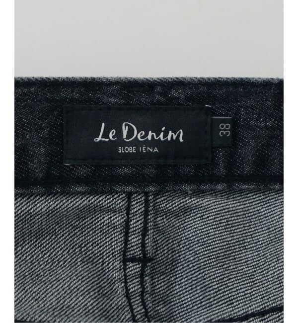 SLOBE IENA「LE DENIM ライトカーブバギーデニムパンツ」|デニム|