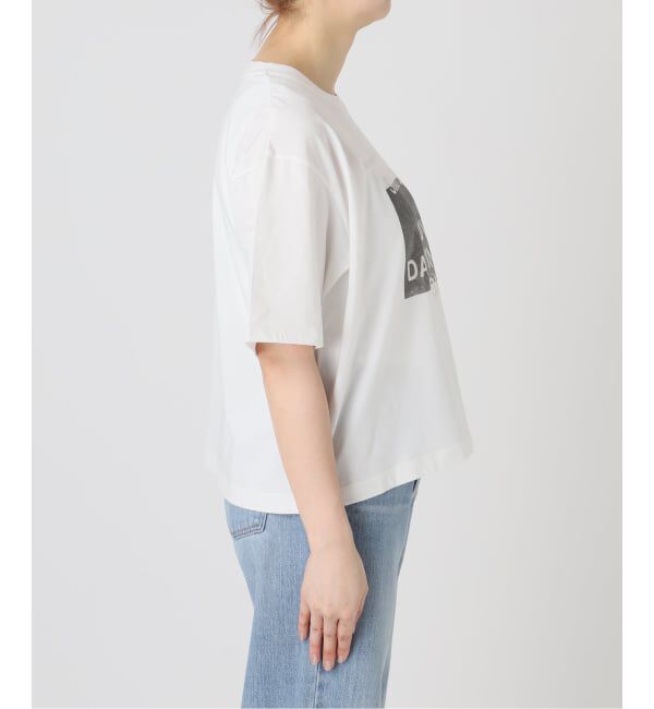 IENA「コットンフォトプリント ロゴTシャツ」|Tシャツ・カットソー|