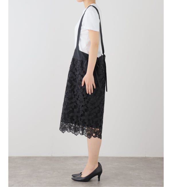 VERMEIL par iena「Cutwork Lace Midi スカート」|スカート|