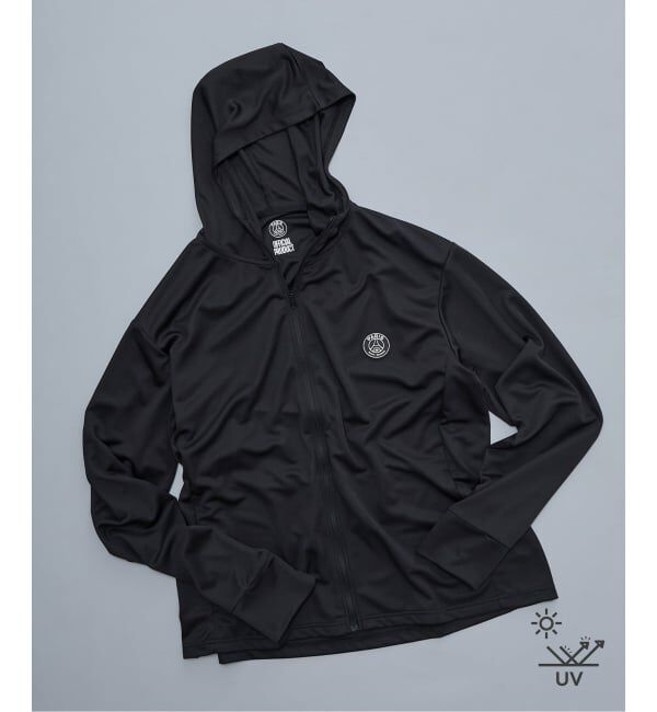 Paris Saint-Germain「【Paris Saint-Germain / パリ・サン＝ジェルマン】 JP Field Zip Hoodie」|パーカー|ブラック