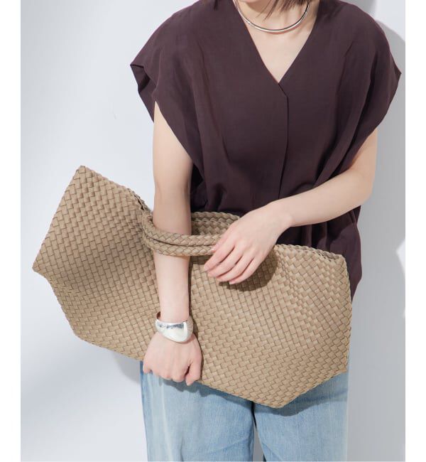 journal standard L'essage「《追加》【NAGHEDI/ナゲディ】ST BARTHES LARGE TOTE：トートバッグ」|トートバッグ|