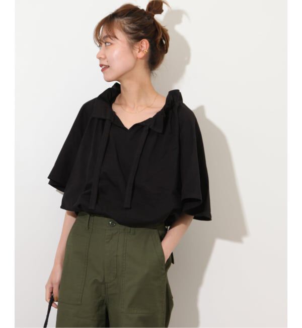JOURNAL STANDARD relume「《WEB限定追加》フリルリボンTシャツ」|Tシャツ・カットソー|