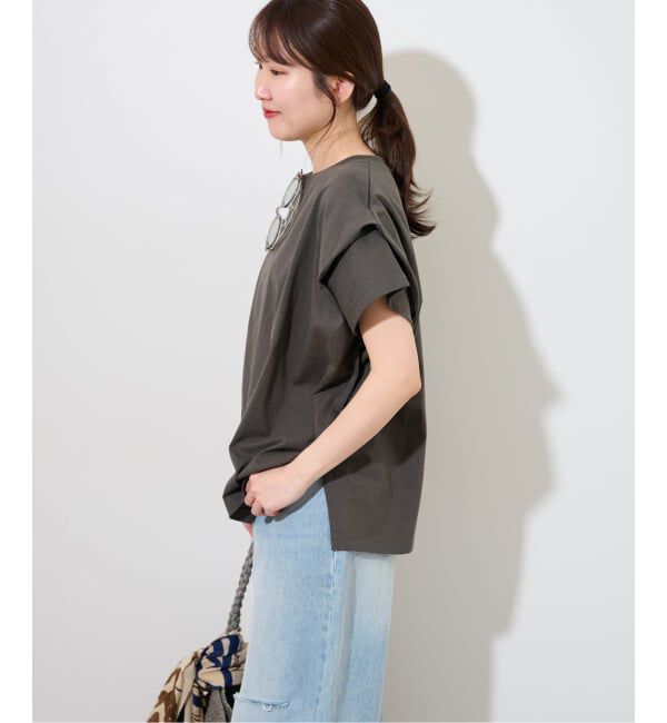 JOURNAL STANDARD relume「《追加 / 新色》ショルダータックルーズプルオーバー」|Tシャツ・カットソー|