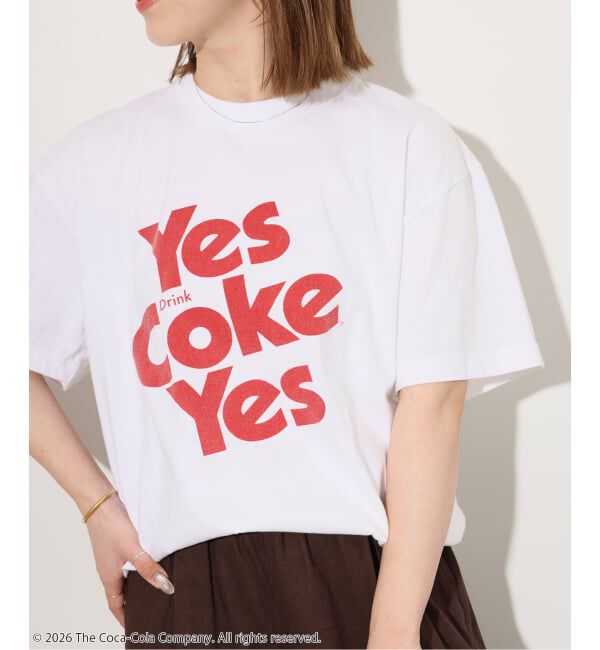 JOURNAL STANDARD relume「別注【GOOD ROCK SPEED】コカ・コーラTEE」|Tシャツ・カットソー|ホワイト A