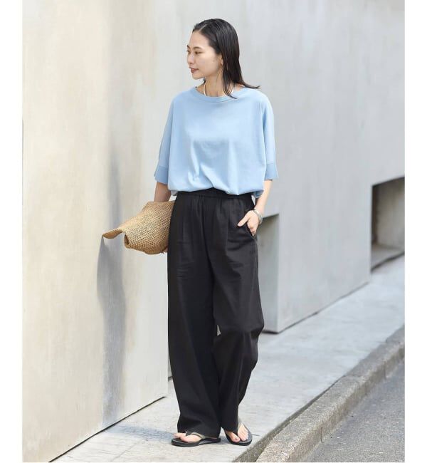 JOURNAL STANDARD「《追加2》ウォッシャブルコットンリネVISストレートパンツ」|その他|