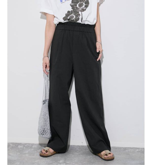 JOURNAL STANDARD「《追加2》ウォッシャブルコットンリネVISストレートパンツ」|その他|