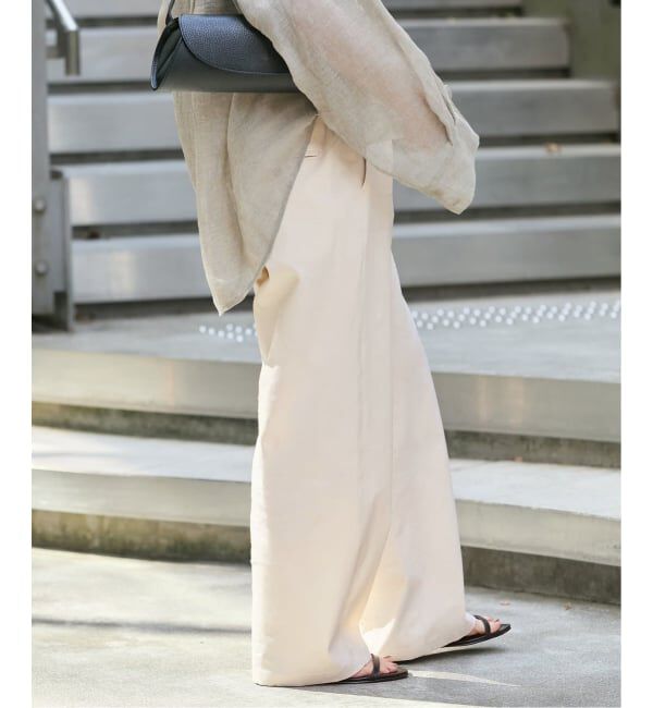 JOURNAL STANDARD「《追加2》ウォッシャブルコットンリネVISストレートパンツ」|その他|