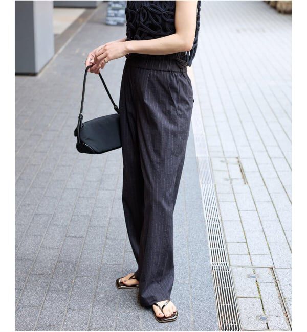 JOURNAL STANDARD「《追加2》ウォッシャブルコットンリネVISストレートパンツ」|その他|