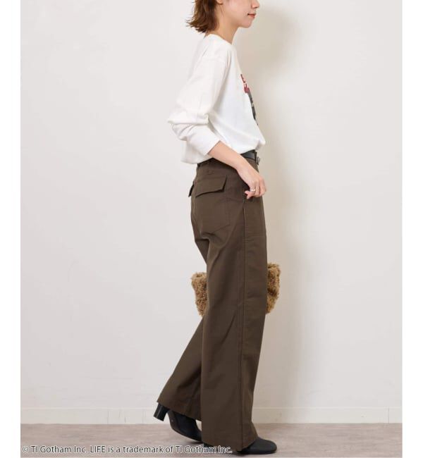 JOURNAL STANDARD relume「《WEB限定追加予約4》ワイドベイカーパンツ」|カーゴ|