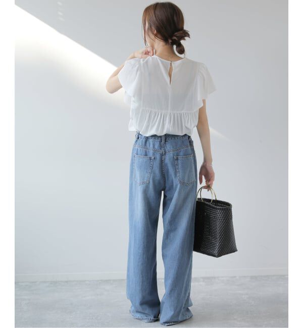 JOURNAL STANDARD relume「ラミーボイルクロスラッフルブラウス」|シャツ・ブラウス|