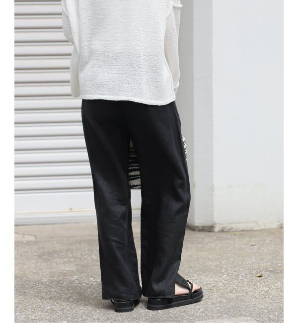 JOURNAL STANDARD relume「《一部WEB限定追加2》麻スリットイージーパンツ」|その他|