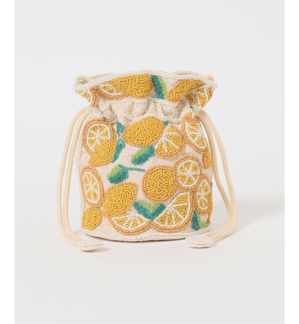 journal standard L'essage「《予約》MARCHER/マルシェ ビーズショルダーバッグ CITRON」|ショルダー・メッセンジャー|