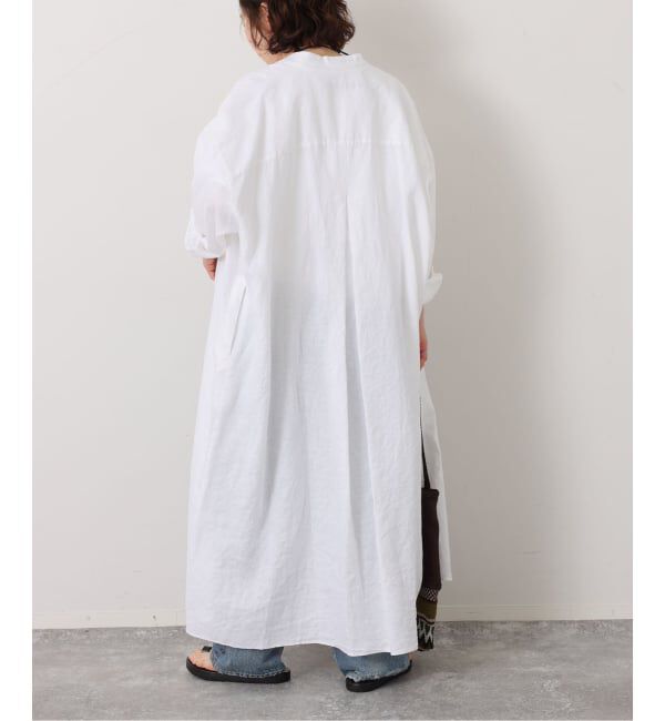 journal standard luxe「《予約》ソフトリネン シャツワンピース」|ワンピース|