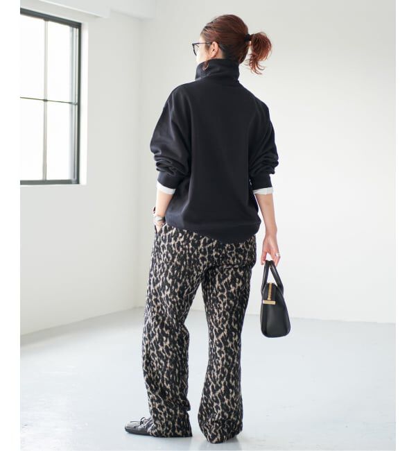 Spick and Span「《WEB限定 / 追加》裏毛ハイネックプルオーバー」|スウェット・ジャージ|