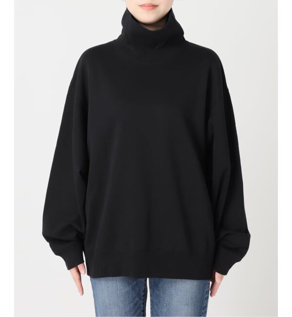 Spick and Span「《WEB限定 / 追加》裏毛ハイネックプルオーバー」|スウェット・ジャージ|
