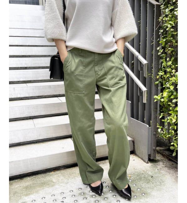Spick and Span「《WEB限定 / 追加3》ルーズベイカーパンツ」|カーゴ|