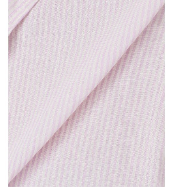 Spick and Span「《追加》 80リネンカシュクール ビッグシャツ」|シャツ・ブラウス|