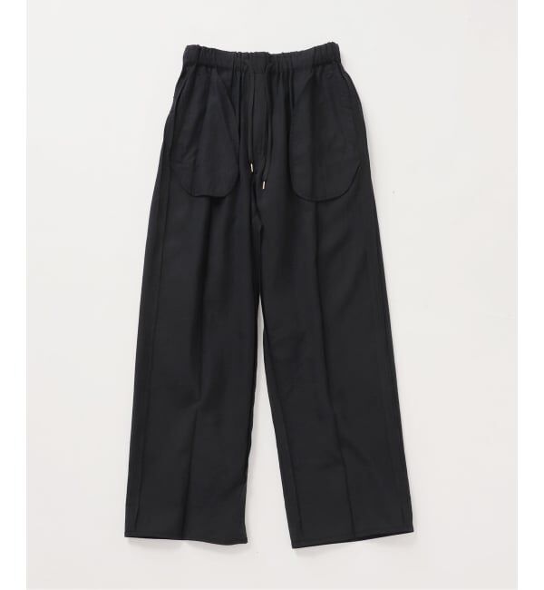 Spick and Span「《手洗い可》ハイブリッドリネンイージーパンツ」|スラックス|