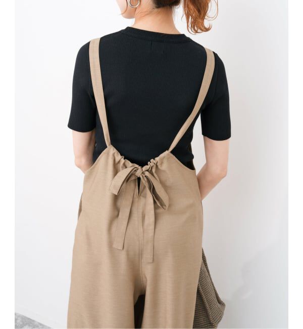 Spick and Span「《WEB限定 / 追加》ドライクロスコンビネゾン」|オールインワン|