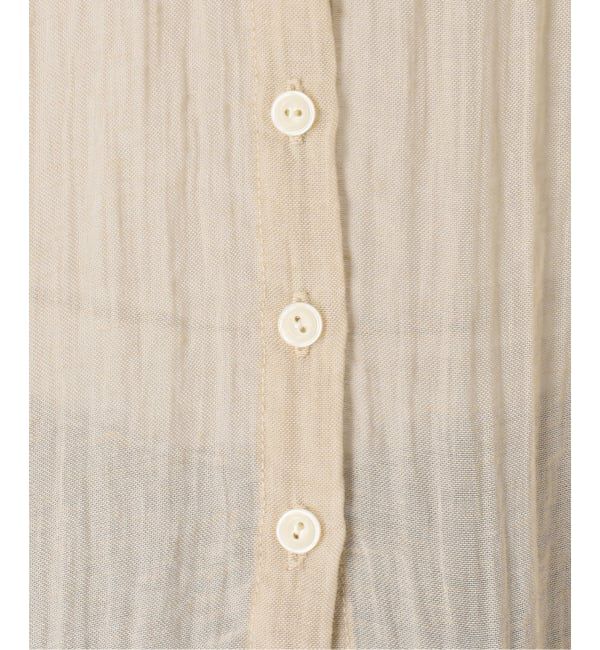 Spick and Span「クレープクルーネックブラウス」|シャツ・ブラウス|