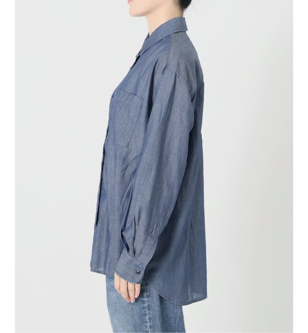 Spick and Span「2.25オンスシアーデニムシャツ」|シャツ・ブラウス|
